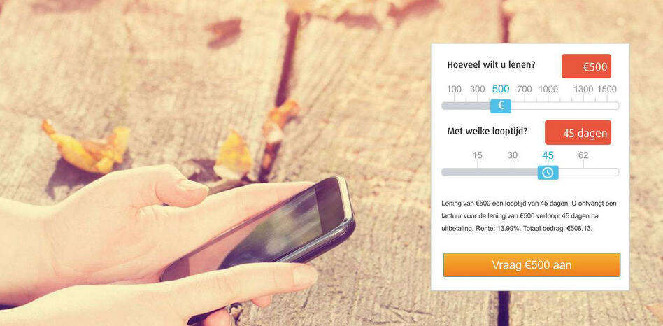 minilening zonder bkr