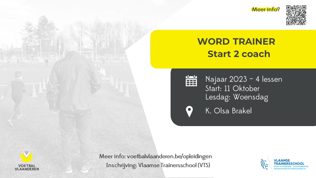 vlaamse trainersschool